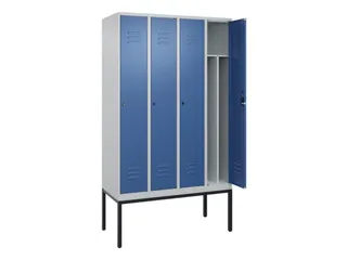locker voor scheiding van kleding,HxBxD 2120x1200x500mm,4vak - 2