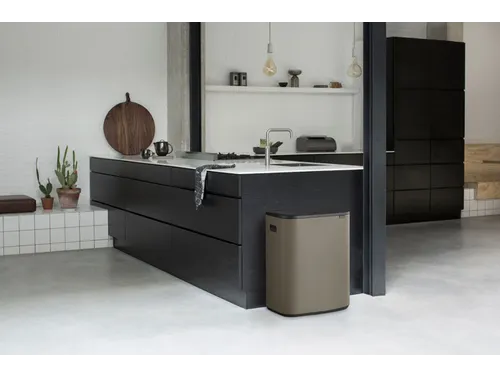 Afvalbak Bo Touch Bin 60 Liter Platina