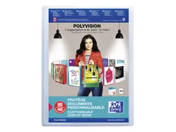 Showalbum Oxford Polyvision A4 40 tassen PP transparant