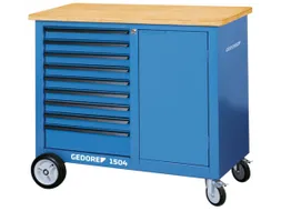 1504 EU Rollerwerkbank met assortiment