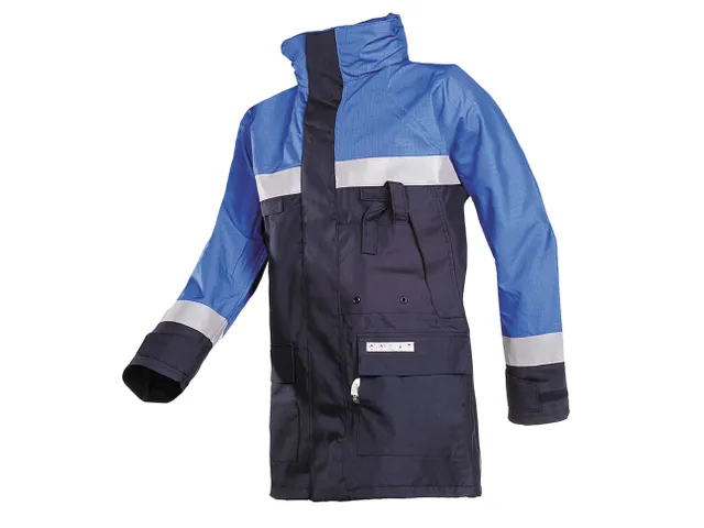 Parka Sioen 3074 Duffel bleu marine/bleu barbeau Taille XXL