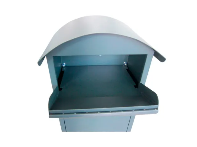 pakketbus,staal,mat antracietgrijs,HxBxD 1100x410x265mm