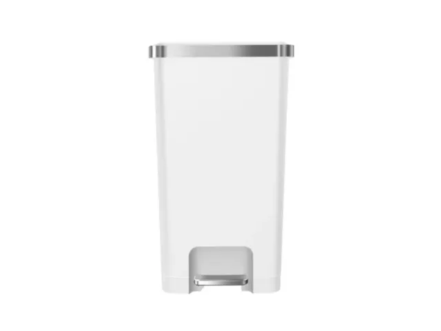 Hana 2 Pedaalemmer 45 liter Wit