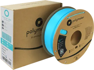 Polymaker PolyLite ABS filament 1,75 mm licht Blauw 1kg - 3