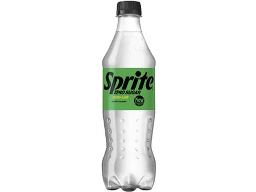 Frisdrank Sprite Zero Sugar fles 50cl pak van 12 stuks