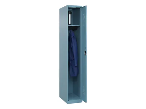locker,HxBxD 1850x300x500mm,1vak,vak B 300mm,cil.-slot,staand op vloer