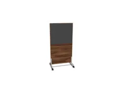 scheidingswand,HxB 1545x800mm,NP-tiepolo nut,BN8010-antraciet