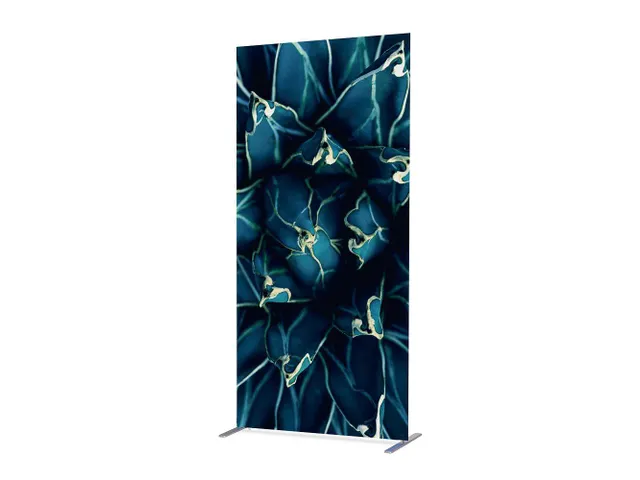 Scheidingswand Textiel Deco 100x200cm Cactus Blauw