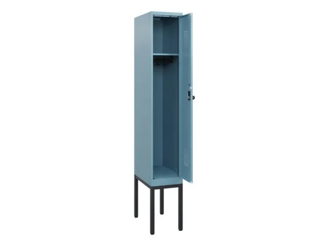 schoollocker,HxBxD 1950x300x500mm,1vak,vak B 300mm,draaigrendel