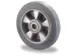 Roue Force 220kg Roue Øxl 125x50mm Jante Aluminium Bandage élastique