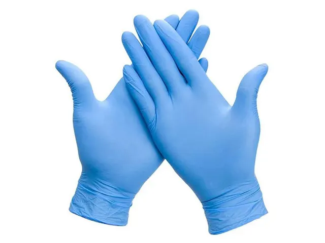 Nitril Wegwerphandschoen Maat M Blauw Poedervrij