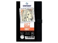 Tekenboek Canson Art 84x140mm 180graden 96gram 80vel