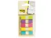 Marque-pages 3M Post-it 6835CB split flags assorti