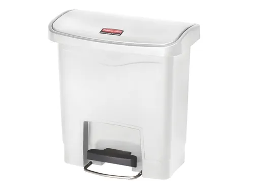 Pedaalemmer Rubbermaid Slim Jim Step On 15 Liter wit