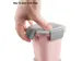 Sigma Home food to go lunchbeker 0,95L roze - 11,5x11,5x18,5cm