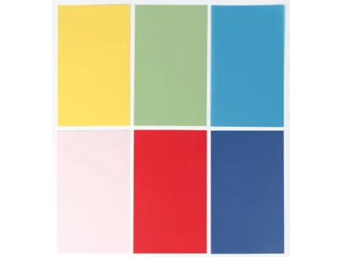 Sorbet elastomap ft A5, uit PP, assorti