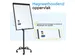 BRASQ Flipover Mobiel 70x100cm Magnetisch Zwart inclusief accessoires