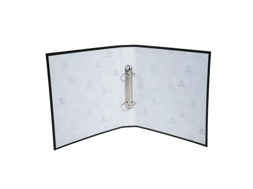Ringmap harde kaft prolypropyleen 2 ringen 30mm A5 Zwart