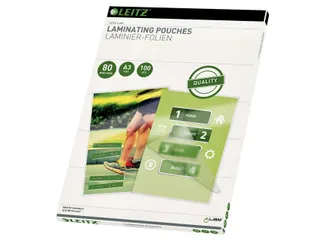 Lamineerhoes Leitz A3 2x80 micron EVA 100stuks - 1