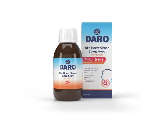 Daro Alle Hoestdrank Extra Sterk met vitamine C 150 ml