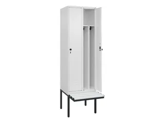locker voor scheiding van kleding,HxBxD 2120x600x815mm,2vak - 2