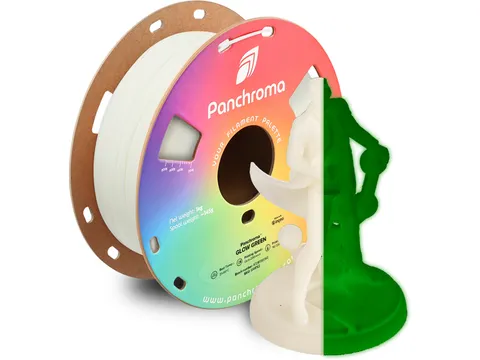 Polymaker 3D filament Panchroma PLA Glow 1,75 mm Groen 1kg