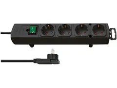 Stekkerdoos Brennenstuhl Comfort Plus 4 voudig inclusief platte stekke