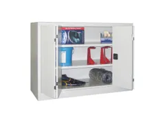 Ruime Vouwdeurkast 1000x1200x600mm 2legborden Ral7035 Front Ral7035