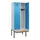 locker met bank,HxBxD 2120x800x815mm,2vak,vak B 400mm,cilinderslot