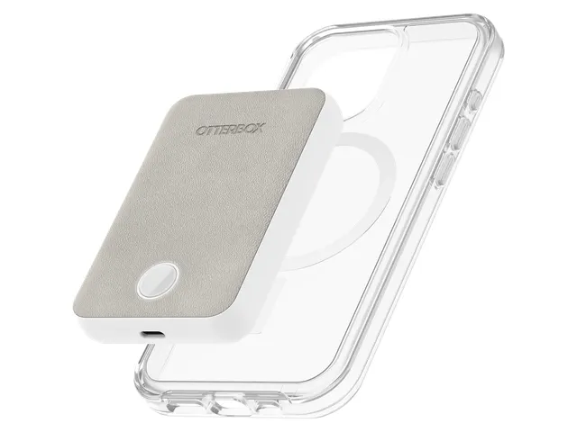 Draadloze Powerbank voor Magsafe Wit