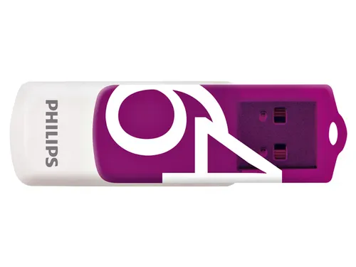 USB stick 2.0 Philips Vivid USB-A 64GB paars