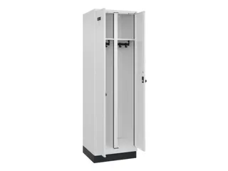 locker voor scheiding van kleding,HxBxD 1950x600x500mm,2vak - 1