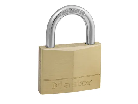 Hangslot MasterLock 150EURD messing 50mm