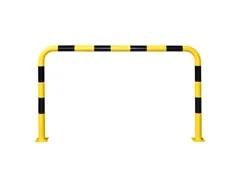 aanrijdbeschermingsbeugel,v. binnen,HxB 1200x2000mm,staal,geel/zwart