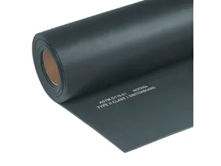 ESD-werkplekmat,metergoed,ESD,7500 V,B 910mm,PVC,geribd,isolerend - 1