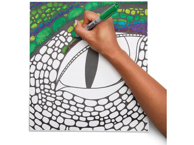 Sharpie Permanent marker Fijne punt 1 mm Groen