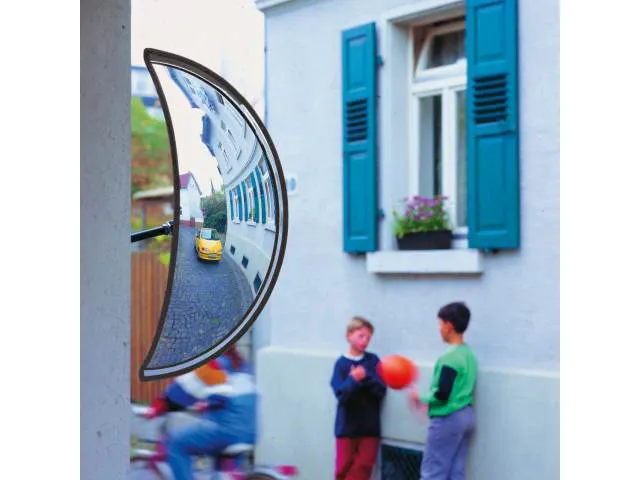 Horizonspiegel Kunststofglas Hxbxd 40X75X16Cm Met Houder