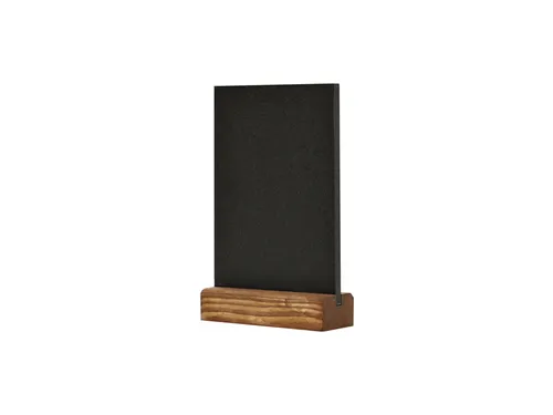Krijtbord Europel tafelmodel A6 staand natural
