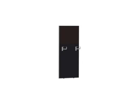cache de banque d'accueil p. table de bureau CC-noir BN2036-marron