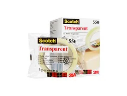 Plakband Scotch 550 15mmx66m transparant