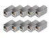 Modulaire koppeling CAT 5e afgeschermd RJ45 naar RJ45 10 stuks