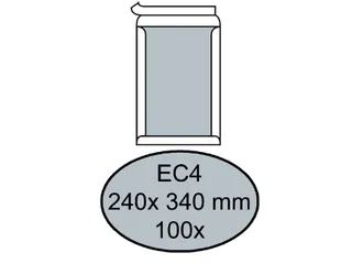 Envelop Quantore Bordrug Ec4 240X340Mm 120Gr Wit Zelfklevend - 1