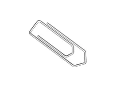 Papierklem 32mm Doos 100 Stuks