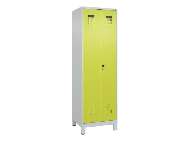 locker voor scheiding van kleding,HxBxD 1950x600x500mm,2vak