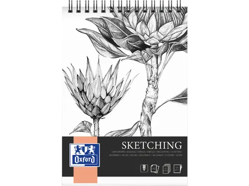 Tekenblok Oxford Sketching A3 50 vel 120 gram spiraal