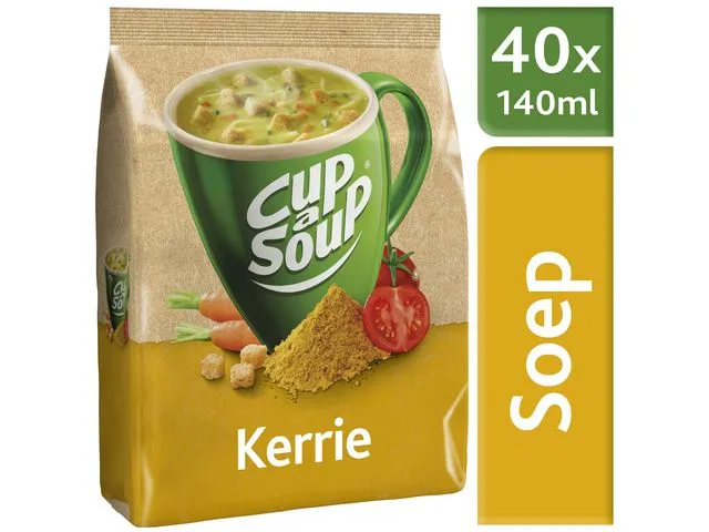 Cup-a-Soup Voor Automaten Kerrie, Soep, 140 ml