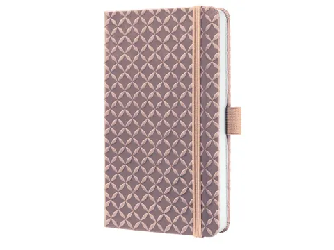 Notitieboek Jolie Flair A6 pearl rose gelinieerd hardcover