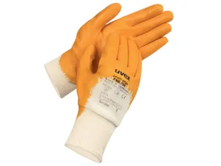 Profi Ergo ENB20A mechanische handschoenen geel/wit maat 7 10 paar - 1
