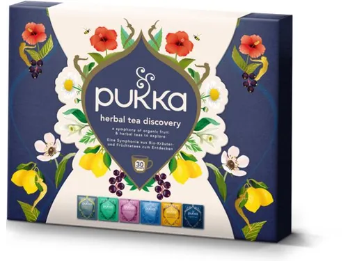 Pukka Herbal Tea Discovery Box 30 zakjes 6 smaken
