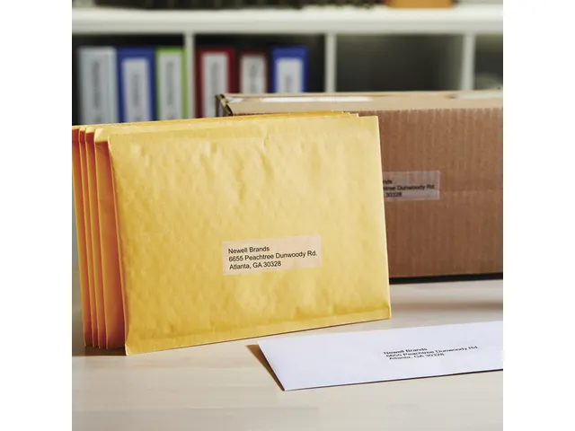 Etiket Dymo 99013 Labelprint Eurolabel 36x89mm Transparant S0722410